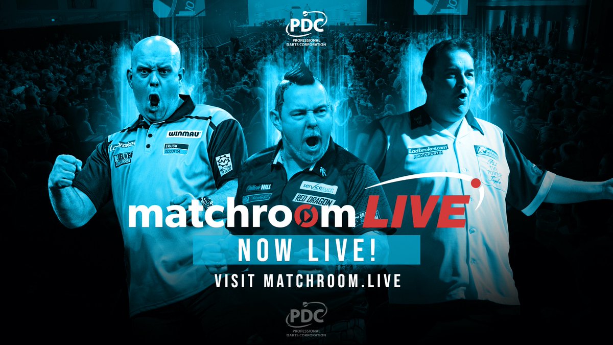 Matchroom Live register now for free archive! PDC